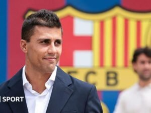 Rodri ready for 'excitement again' after Barca complete £65m deal