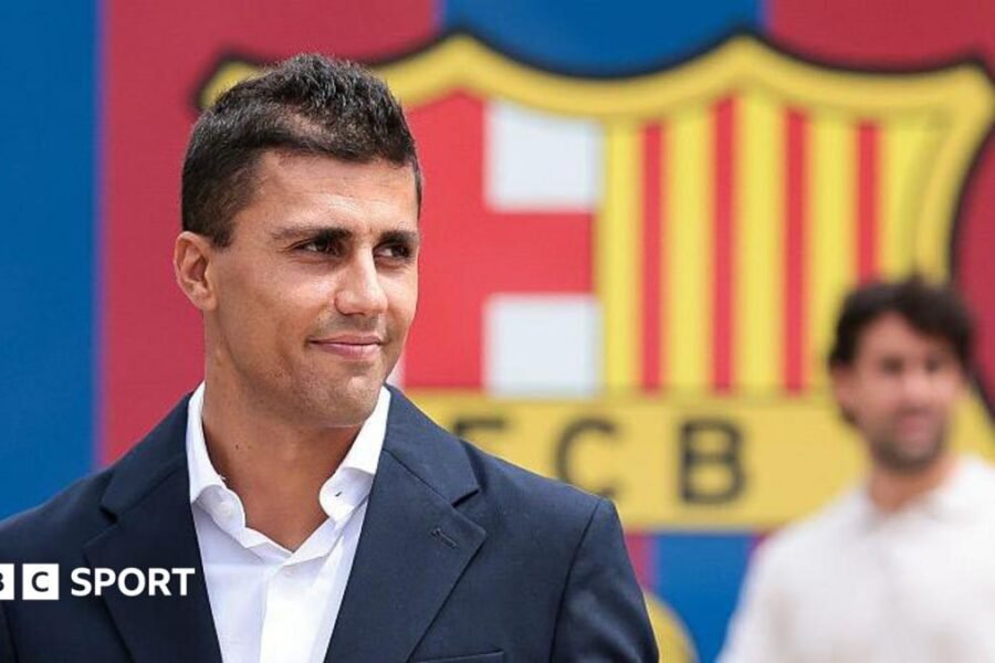 Rodri ready for 'excitement again' after Barca complete £65m deal