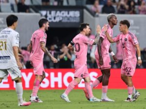 Messi goals help Miami start Leagues Cup in rout