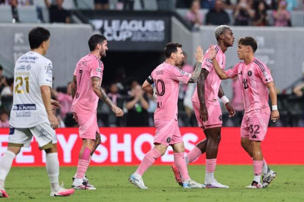 Messi goals help Miami start Leagues Cup in rout