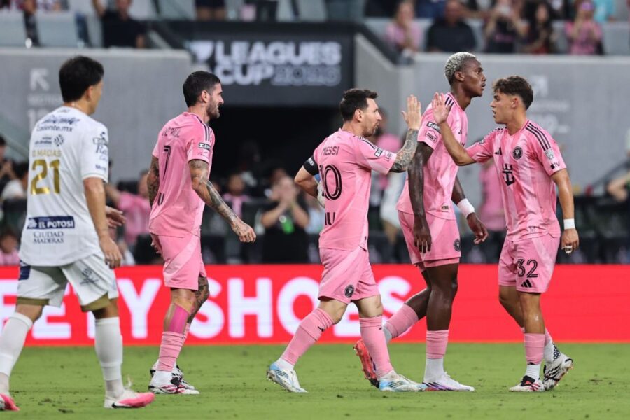 Messi goals help Miami start Leagues Cup in rout