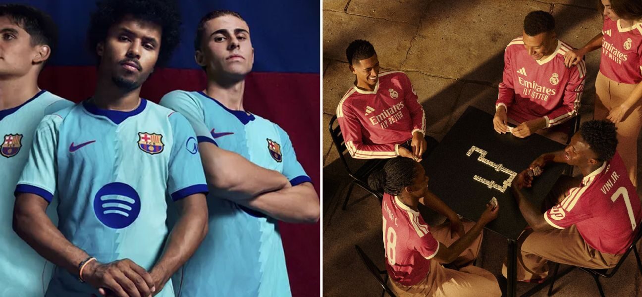👕 Clásico kit clash: Barça, Real release jerseys