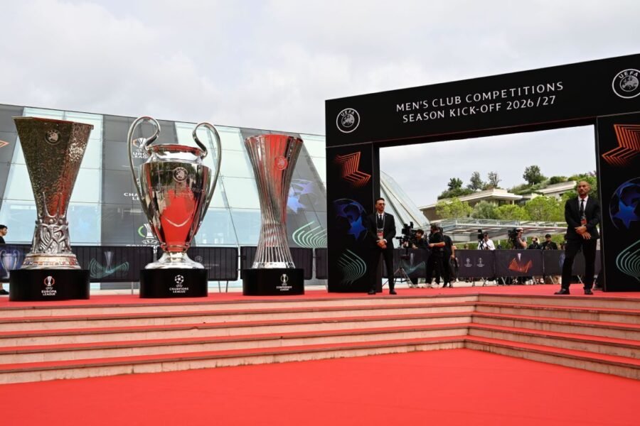 UEFA flexes its muscles at Champions League draw in battle with FIFA, Infantino