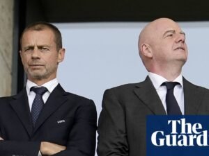Fifa calls Uefa’s legal threat a ‘smear campaign’ in US federal filing