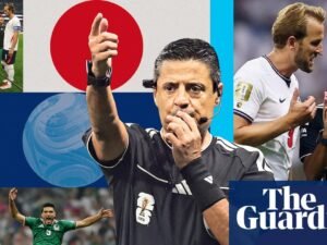 ‘The noise was unbelievable’: the referee’s view of Mexico v England at the World Cup