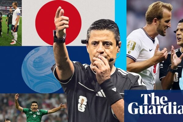 ‘The noise was unbelievable’: the referee’s view of Mexico v England at the World Cup