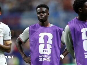 England players carrying World Cup scar - Saka