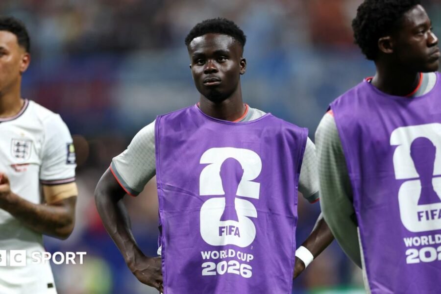 England players carrying World Cup scar - Saka