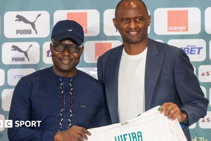 Senegal job an 'absolute dream' for new boss Vieira