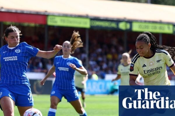 The WSL so far: goal-shy Arsenal, underrated Brighton and more data pointers