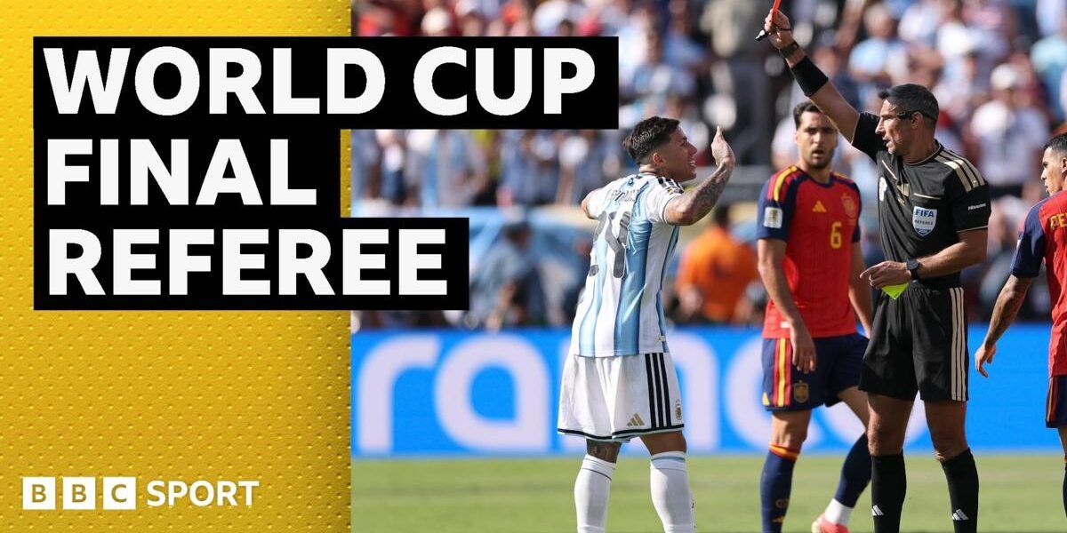 What’s it like to be the World Cup final referee?