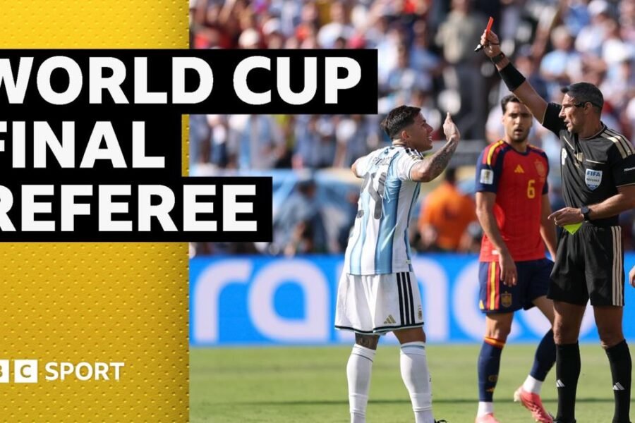 What's it like to be the World Cup final referee?