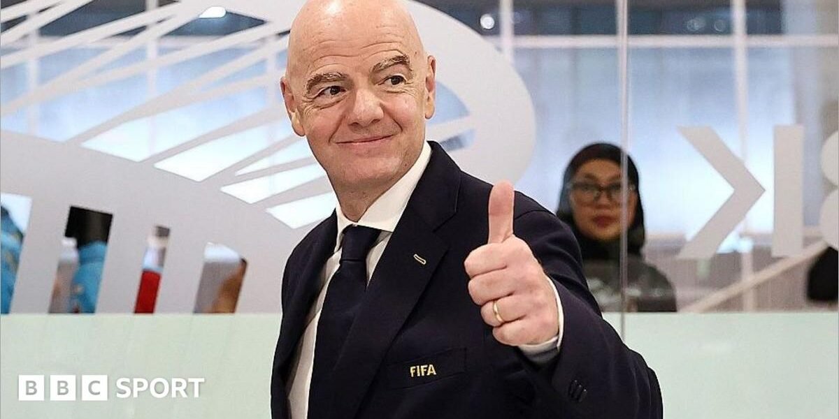Will anyone stop re-election of Infantino as Fifa president?