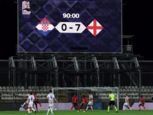 England thrash Croatia to put World Cup heartbreak firmly behind them