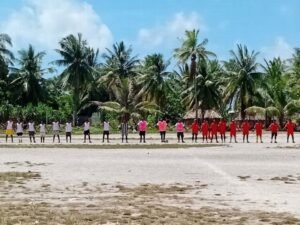 Kiribati races to make the World Cup — before the country disappears beneath the Pacific