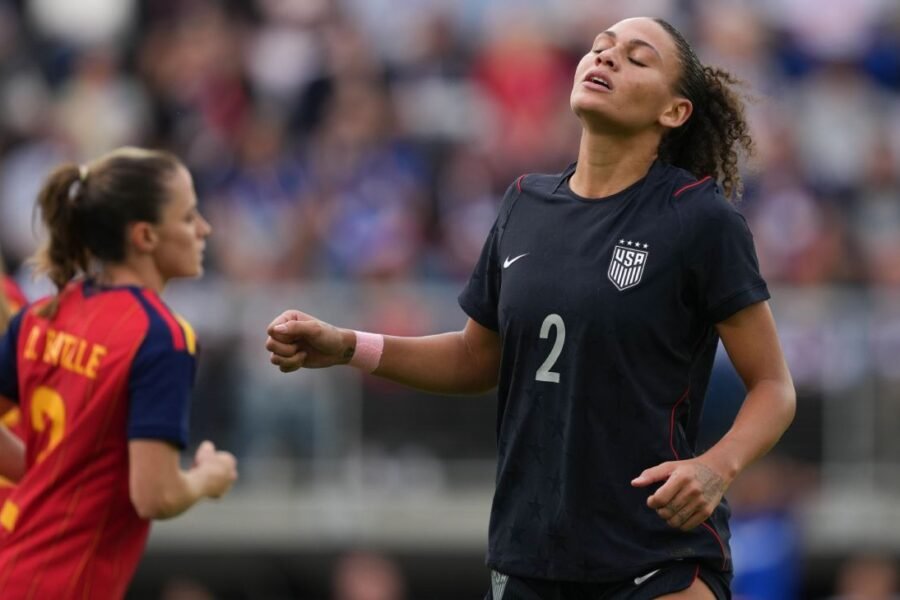 USWNT 'frustrated' but 'not deterred' by loss to world champs Spain