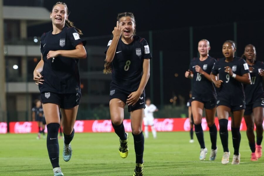 17-0! Record-breaking USWNT U17 crushes Samoa in WC opener