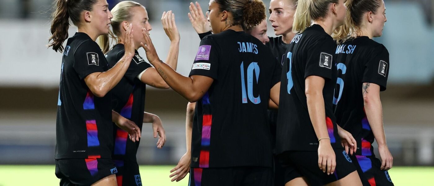 England take control of World Cup play-off with win in Greece