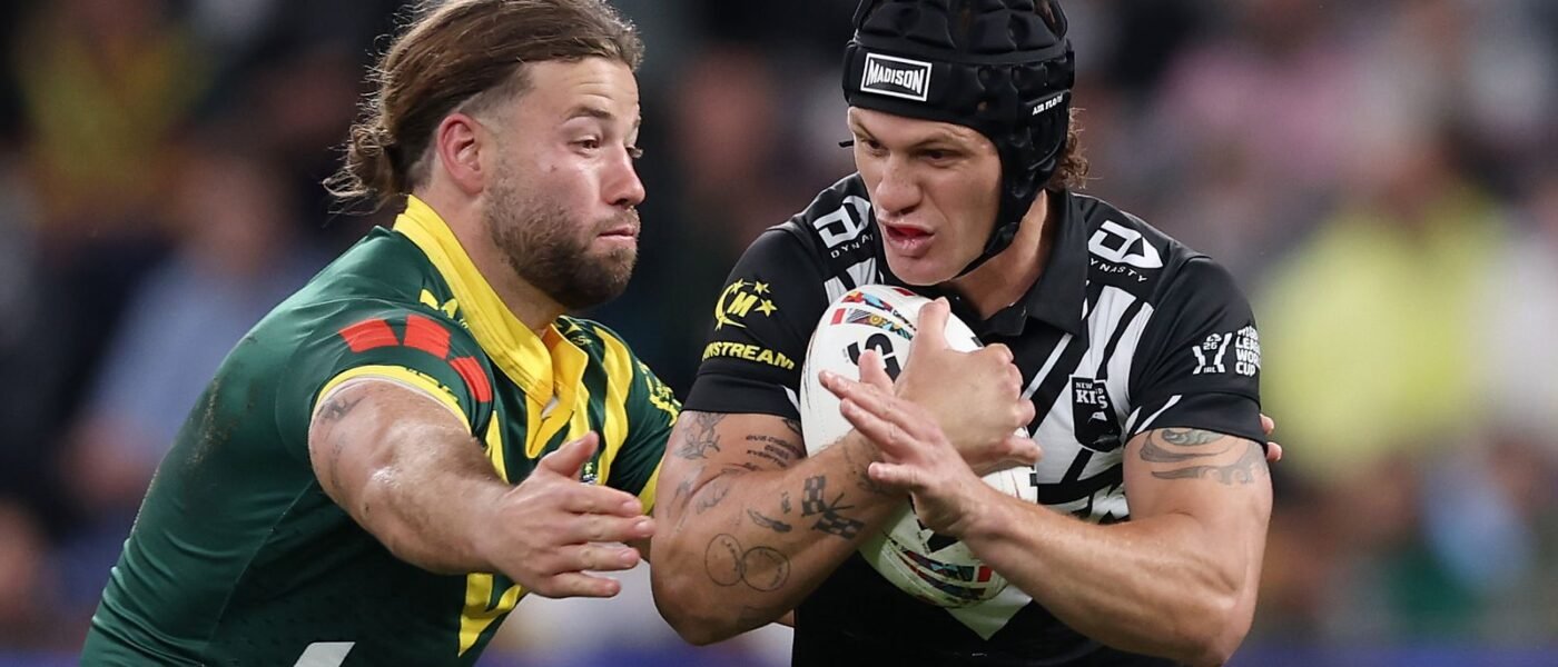 Rugby League World Cup LIVE! New Zealand lead Australia in opener